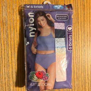 Fruit of the Loom Nylon briefs Panties 10/3X